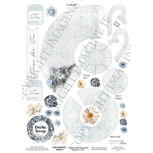3Quarter Designs Mini Project Sheet - Over The Tea Cups [MINIKIT005]