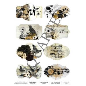 3Quarter Designs Tag Sheet - Come Fly With Me [TAG027]