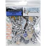 49 & Market Artful Moments Collection - Chipboard Bits [VBAM-34585]