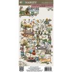 49 & Market Campfire Memories Collection - Laser Cut Fishing Elements [DCM-37456]