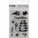 49 and Market Clear Stamp Set - Wedding Wishes