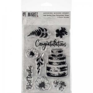 49 and Market Clear Stamp Set - Wedding Wishes