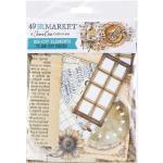 49 & Market Country Heart Cafe Collection - Die Cut Elements [JCH-36398]