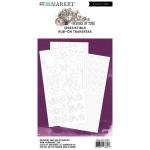 49 & Market Echoes Of Time Collection - Rub-On Transfers - Irresistible [JET-33397]