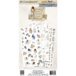49 & Market Faded Memory Lane Collection - Rub On Transfer Set - Essential [FML-35650]