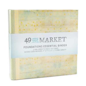 49 & Market Foundations Essential Binder - Sunny [FBA-32215]