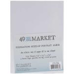 49 & Market Foundations Mixed-Up Portrait Album - White [FA-24869]