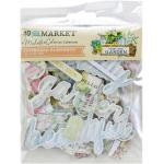 49 & Market From The Garden Collection - Chipboard Elements [FTG-35483]