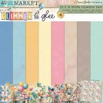 49 & Market Glimmer & Glee Collection - 12" x 12" Solids Collection Pack [DGG-35971]