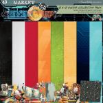 49 & Market Level Up Collection - 12" x 12" Solids Collection Pack [DLU-36466]