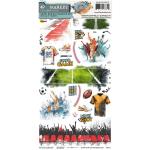 49 & Market Level Up Collection - Rub On Transfer Set - Sport [DLU-36619]