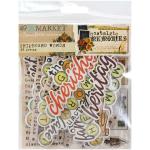 49 & Market Nostalgic Memories Collection - Chipboard Words [DNM-33991]