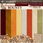 49 & Market Season's Bounty Collection - 12" x 12" Solids Collection Pack [DSB-38514]
