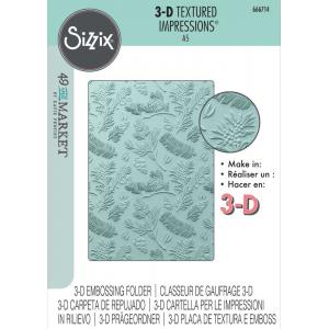 49 & Market / Sizzix 3D Textured Impressions - Pines [666714]