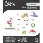 49 & Market / Sizzix Stamps & Framelits - Holiday Drop [667178]