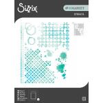 49 & Market / Sizzix Stencil - Artful Layers [667057]