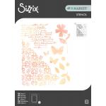 49 & Market / Sizzix Stencil - Petal Play [667061]