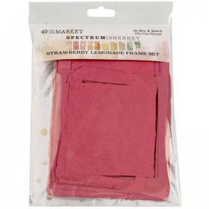 49 & Market Spectrum Sherbet Collection Frame Set - Strawberry Lemonade [SS-36332]