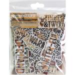 49 & Market Timber & Tweed Collection - Chipboard Sentiments [DTT-34790]