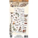 49 & Market Timber & Tweed Collection - Rub-On Transfer Set - Essential [DTT-34745]
