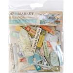 49 & Market Travel Diaries Collection - Chipboard Elements [MTD-35940]