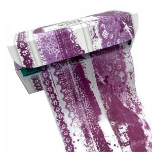 49 & Market Vintage Bits - Lace Washi Tape - Eggplant [VB-37865]