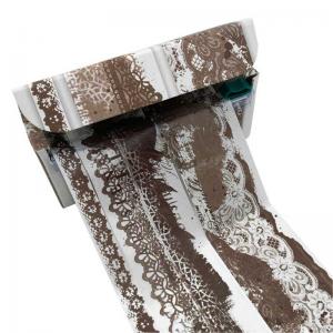 49 & Market Vintage Bits - Lace Washi Tape - Hickory [VB-37872]