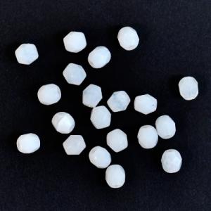 4mm Firepolish Beads - [2010] Alabaster