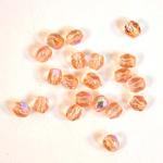4mm Firepolish Beads - [7011AB] Rose AB