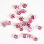 4mm Firepolish Beads - [97328] Purple Rose