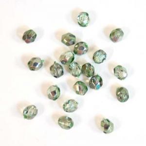 4mm Firepolish Beads - [97353] Seafoam