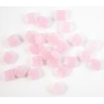6mm Small Flat Square Beads - [71000] Lt. Milky Pink