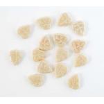 8/10 Leaf Bead - [LR13010] Luster Iris Lt. Beige