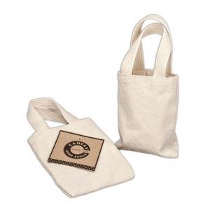 Canvas Corp - [CVS3356] Natural Flat Tote 4" x 4"