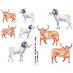 Joggles Collage Sheets - Astrological Signs Aries & Taurus [JG401088]