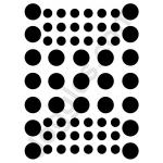 Joggles Stencils - Dotted Grid [10-33727]