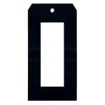 Joggles Window Tags - Rectangle - Basic Black [52584]