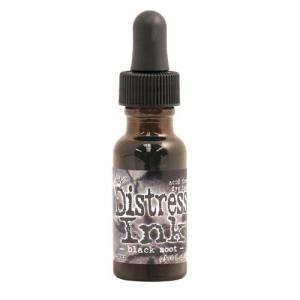 Tim Holtz Distress Ink Reinker - Black Soot