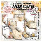 AALL & Create 6" x 6" Design Papers - Traces Of Time [PA-53]