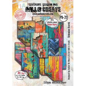 AALL & Create A4 Design Papers - Bohemian Boards #22