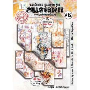 AALL & Create A4 Design Papers - Ethereal Expeditions #15
