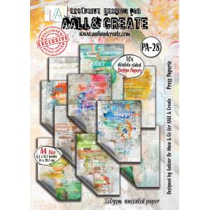 AALL & Create A4 Design Papers - Press Paperie [PA-28]