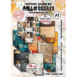 AALL & Create A4 Design Papers - Time-Tarnished Wonders #9