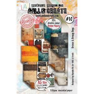 AALL & Create A5 Design Papers - Bronze & Brassy Days #10