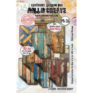 AALL & Create A5 Design Papers - Distressed Dreams #26