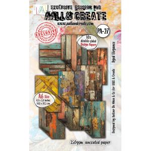 AALL & Create A6 Design Papers - Aged Elegance #27