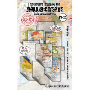 AALL & Create A6 Design Papers - Mish Mash [PA-30]