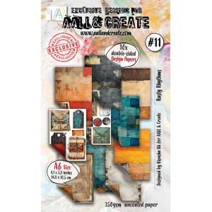 AALL & Create A6 Design Papers - Rusty Rhythms #11