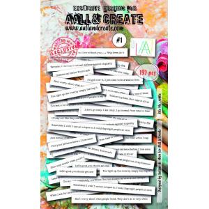 AALL & Create Ephemera - Bite Me White - #1