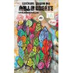 AALL & Create Ephemera - Doodle Leaves Color - #11